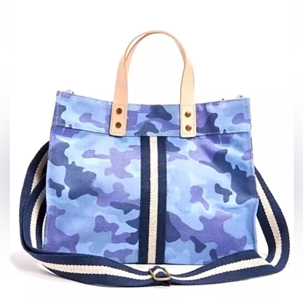 Shorebags - Mini Box Tote Blue Venture Camo - Handbag